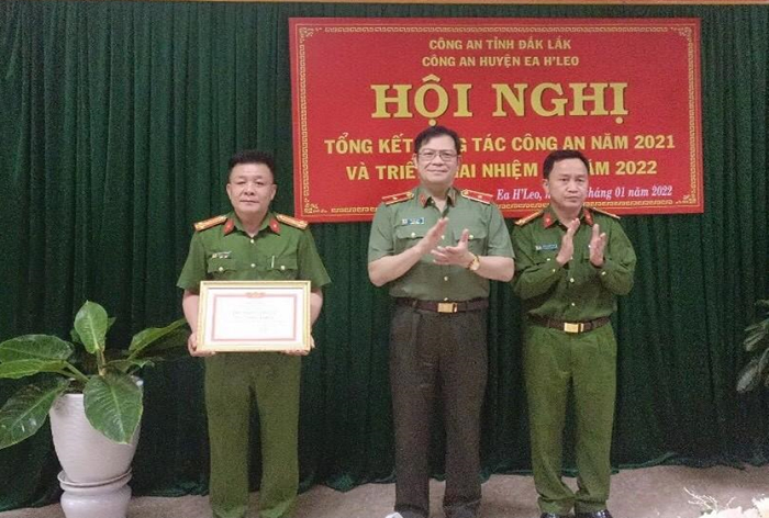 CONG AN HUYEN TO CHUC HN TONG KET NAM 2021 4